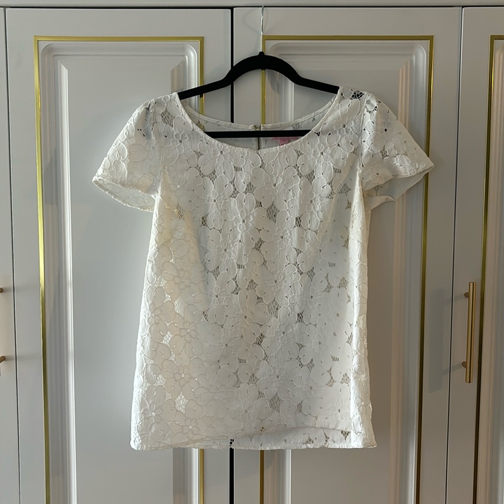 Lilly Pulitzer lace top